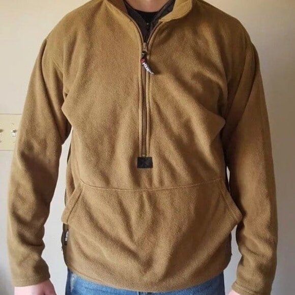 Peckham Marine Corps Polartec 100 Fleece Pullover Mens Medium USMC Military - Picture 1 of 16